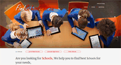 Desktop Screenshot of findschools.co.za